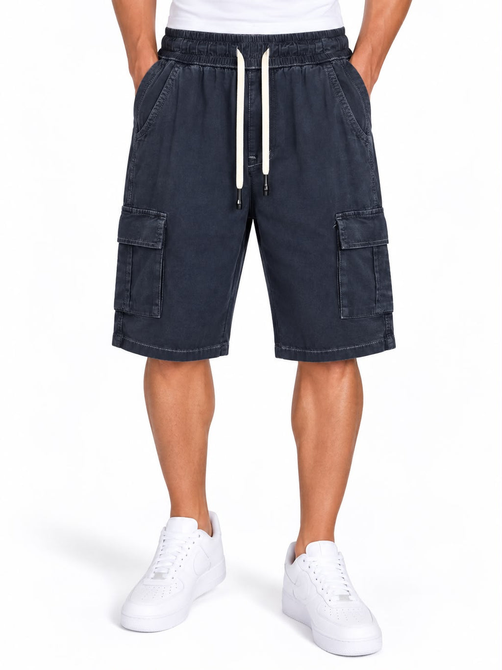Men’s Denim Cargo Shorts