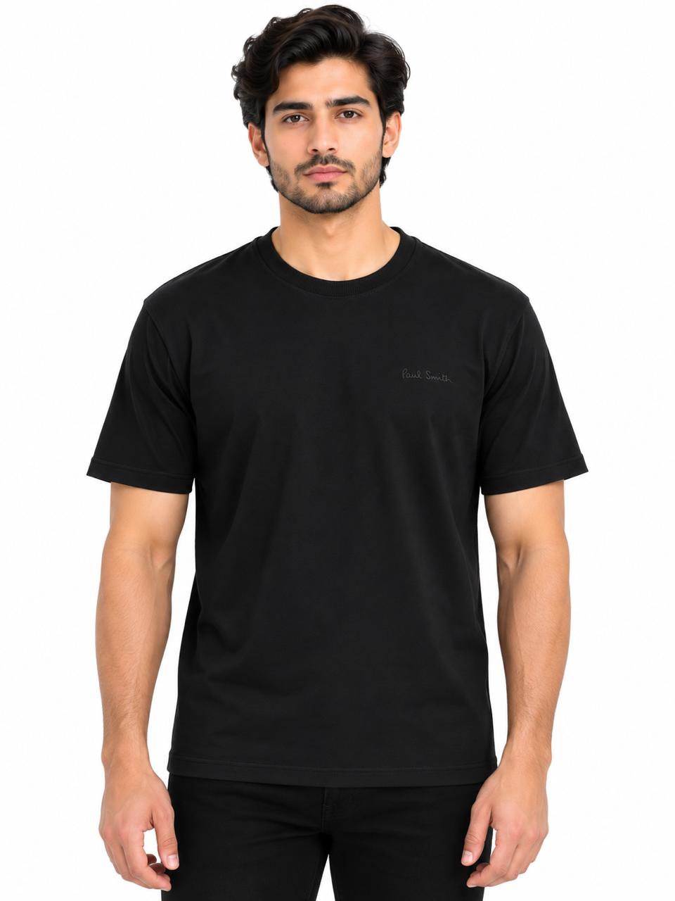 Men’s Premium Embroidered Crew Neck T-Shirt