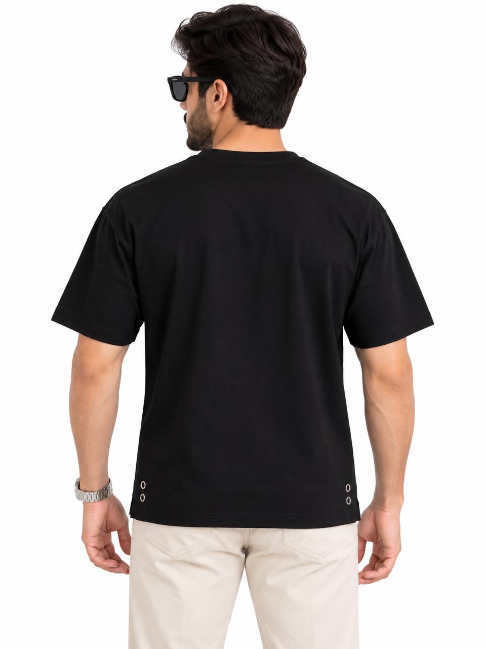 Men’s Cartoon Graphic Oversized T-Shirt