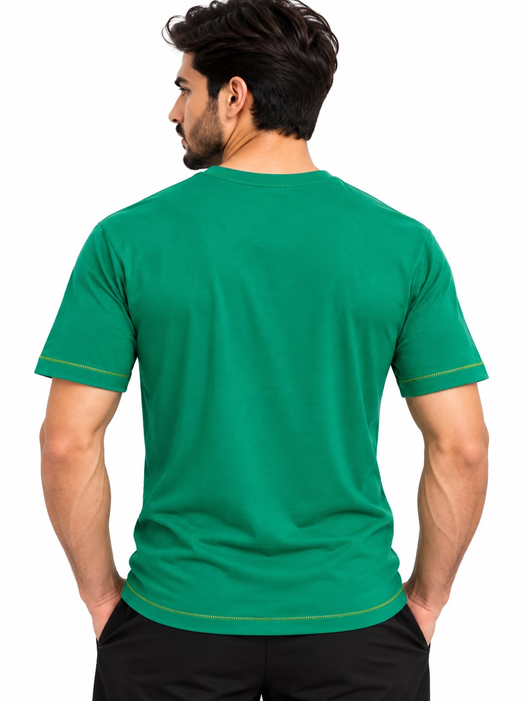 Men’s Green Graphic T-Shirt