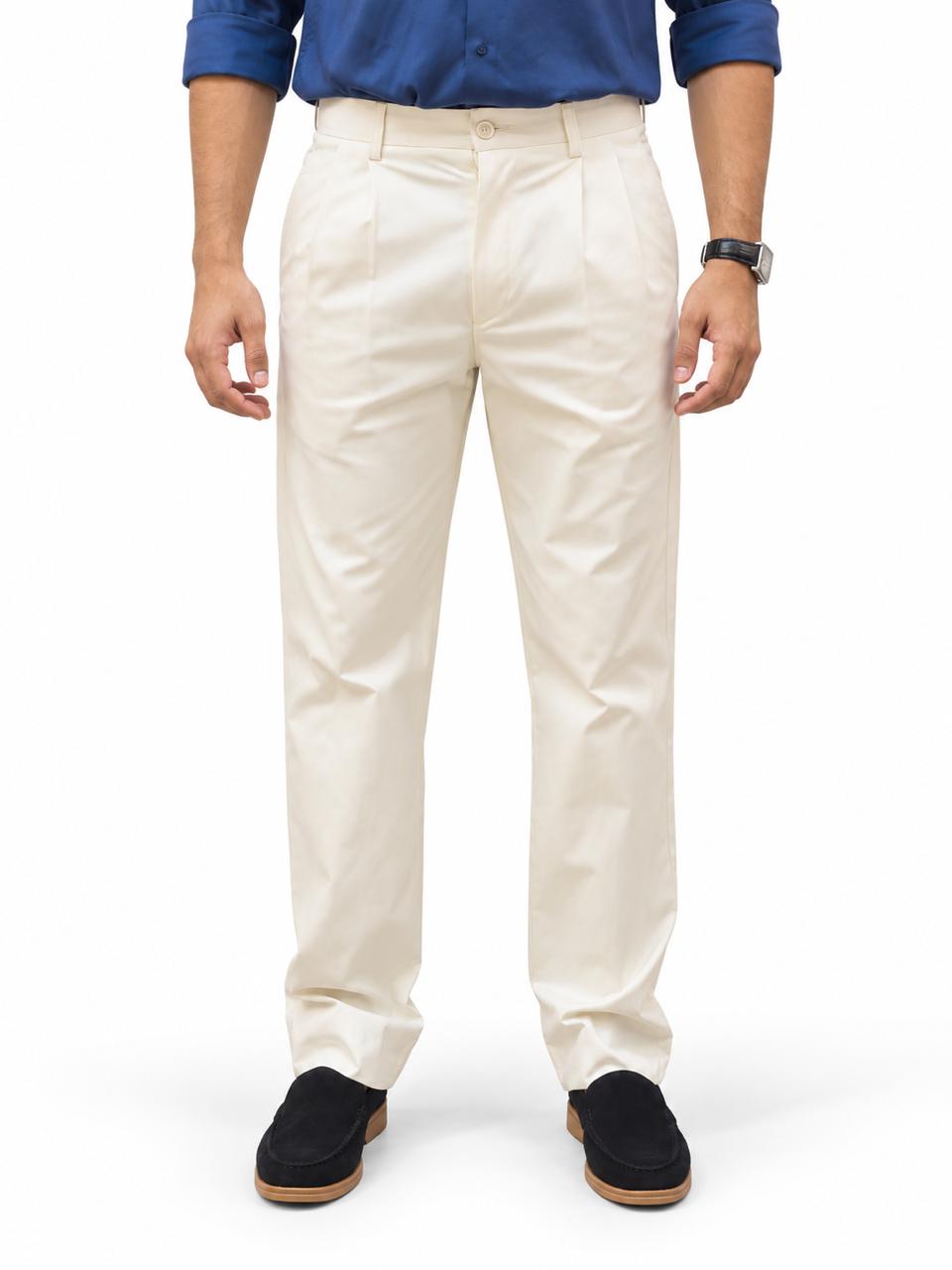 Men’s Pleated Formal Chino pant