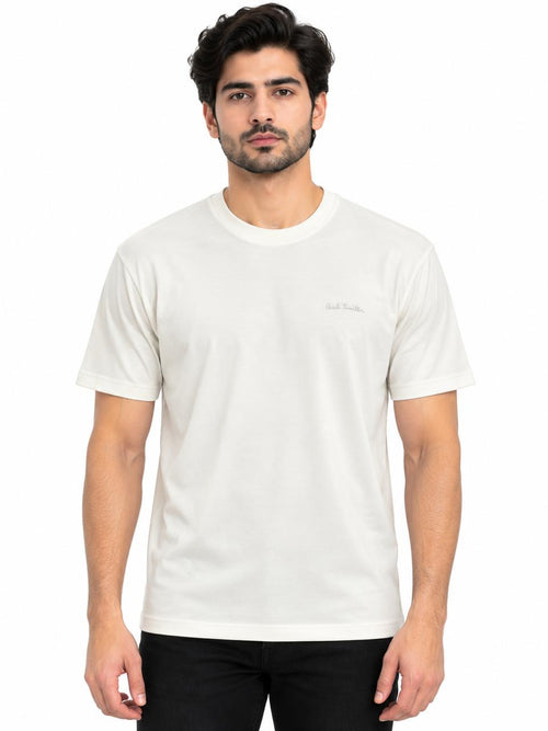 Men’s Premium Embroidered Crew Neck T-Shirt