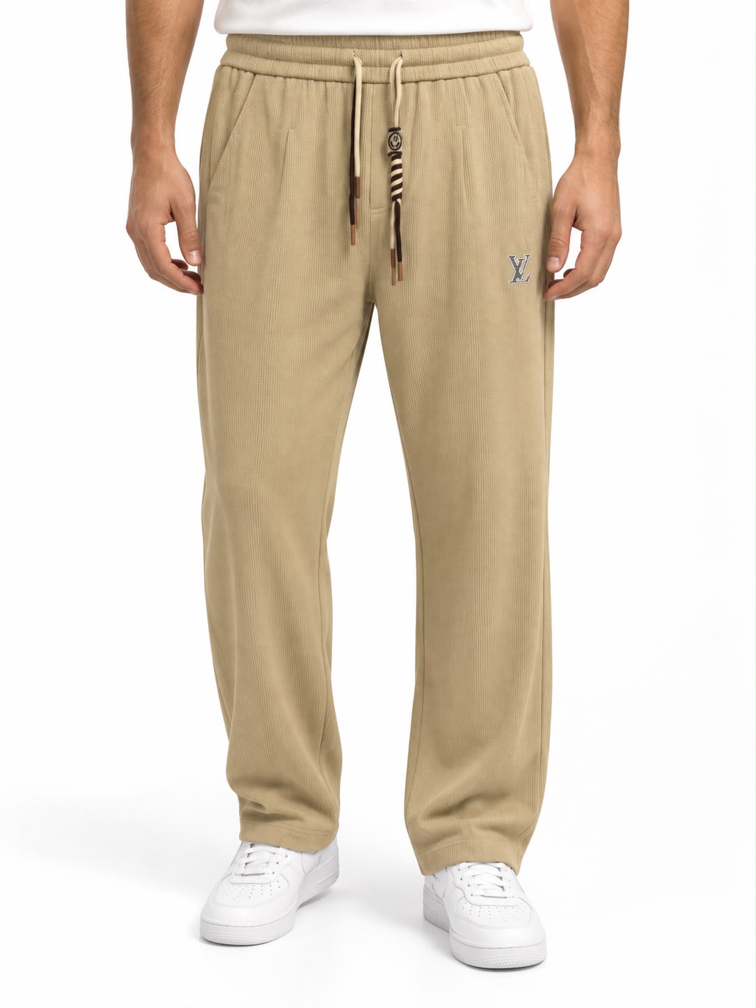 Men’s Textured Relaxed Fit Jogger Trouser