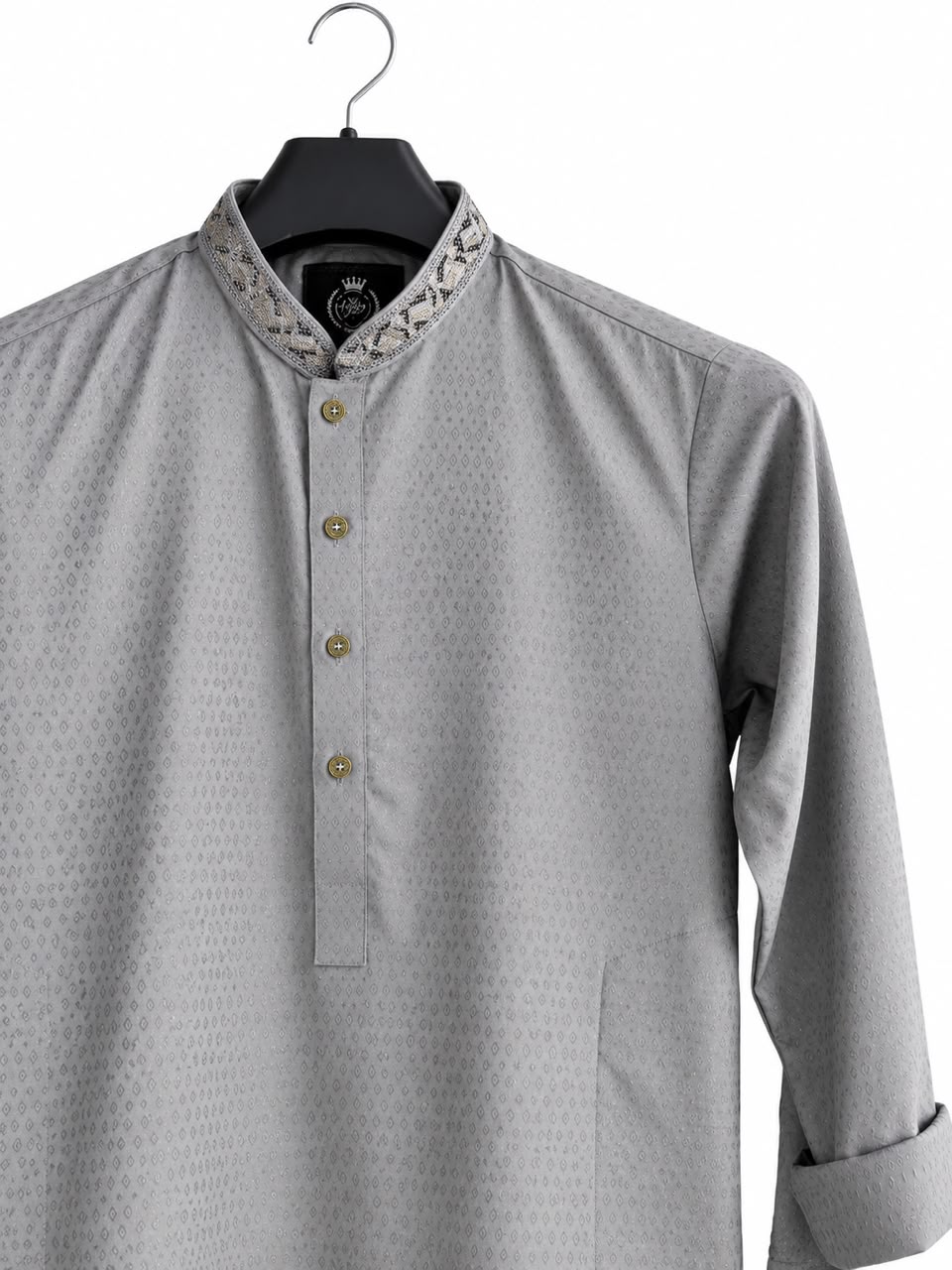 BANTHAN Men’s Premium Textured Kurta