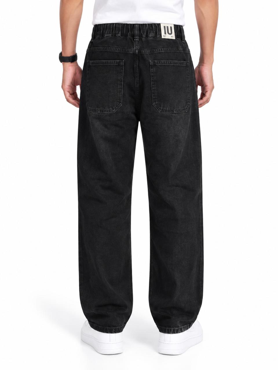 Men’s Black Relaxed Fit Jeans