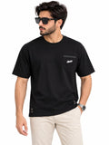 Men’s Cartoon Graphic Oversized T-Shirt
