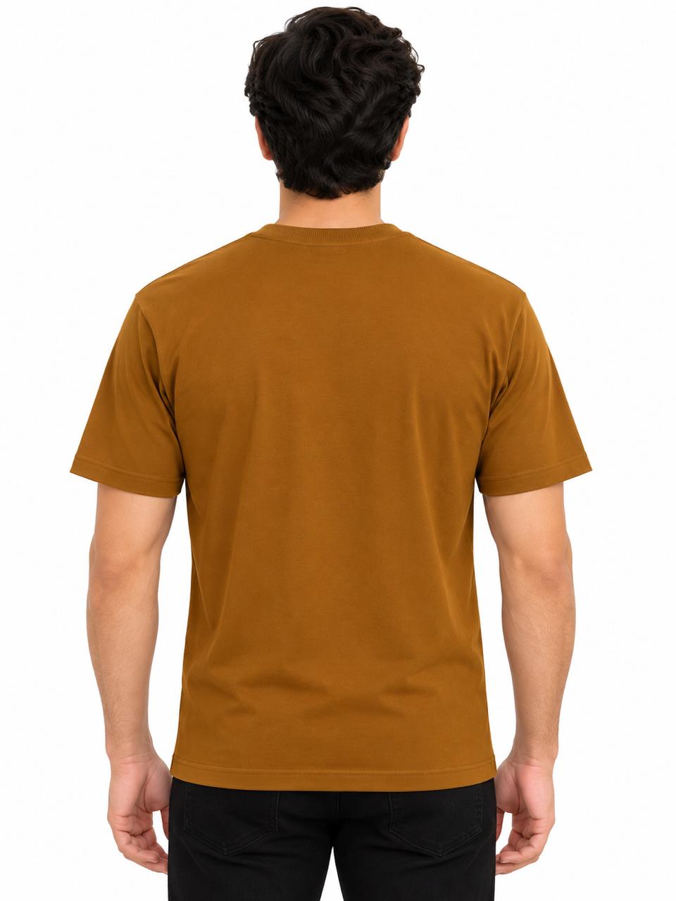 Men’s Premium Embroidered Crew Neck T-Shirt