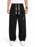Men’s Black Cargo Jeans