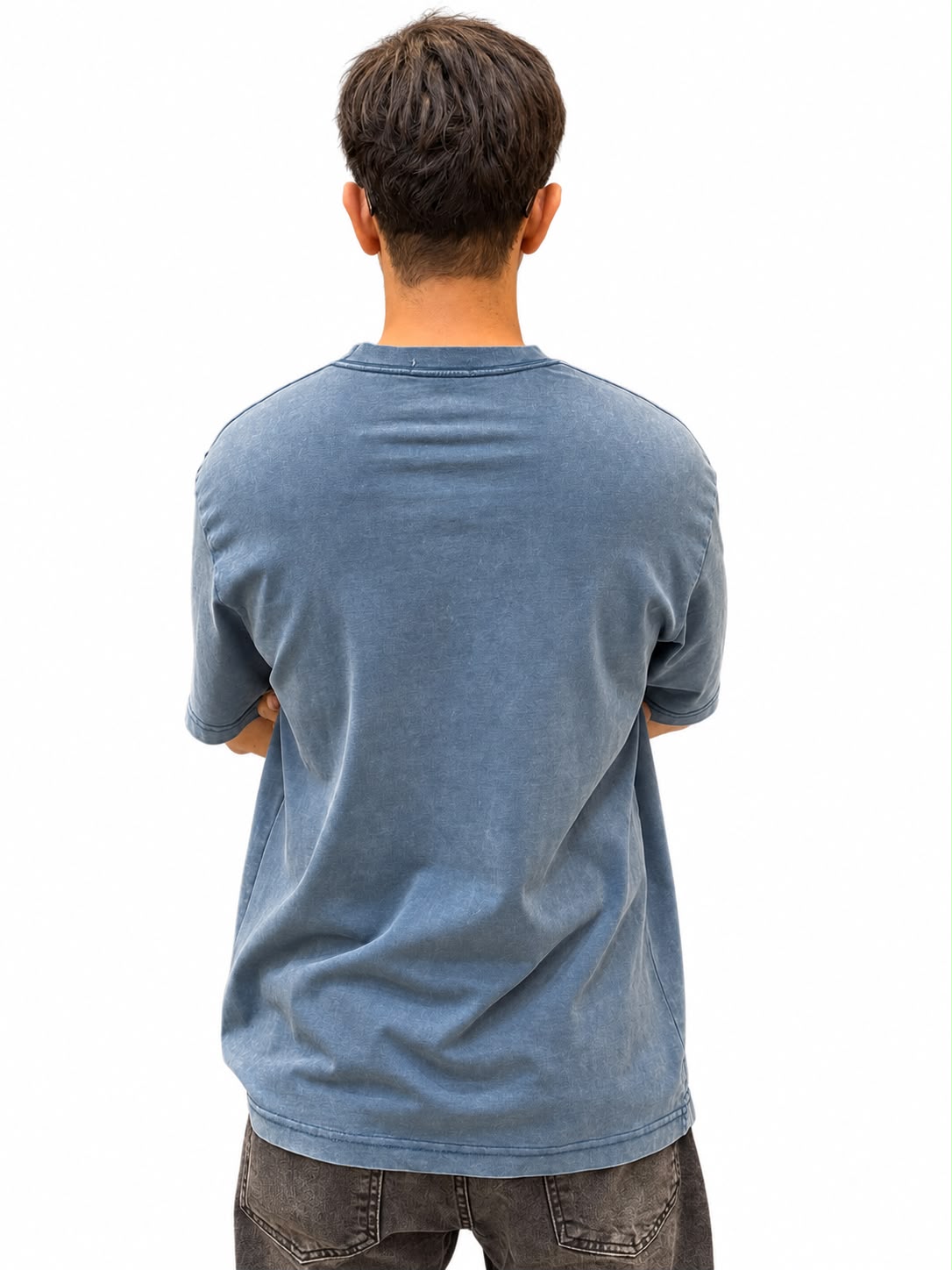 Men’s Oversized Washed Logo T-Shirt