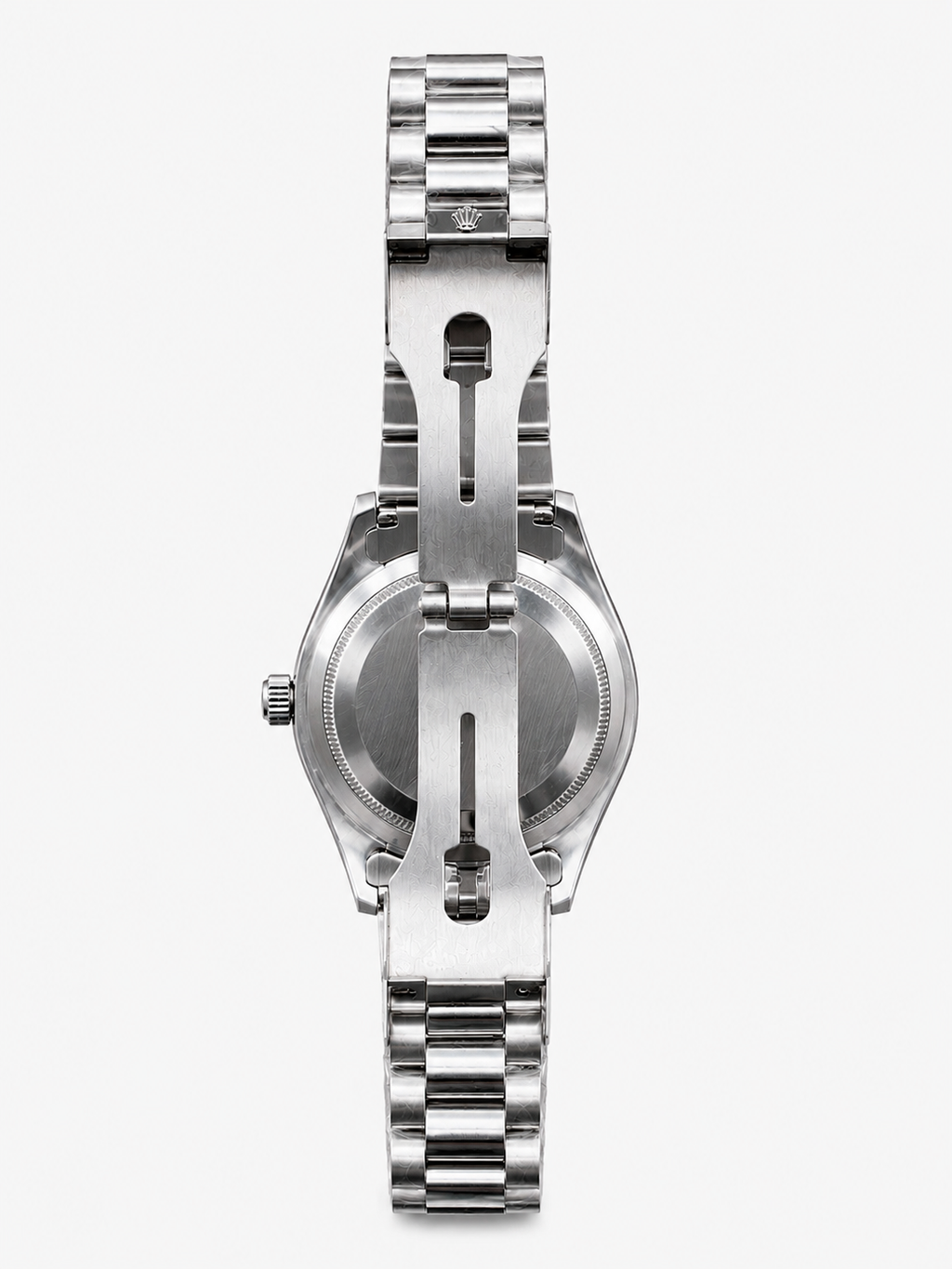 Classic Blue Dial Men's Stainless Steel Watch