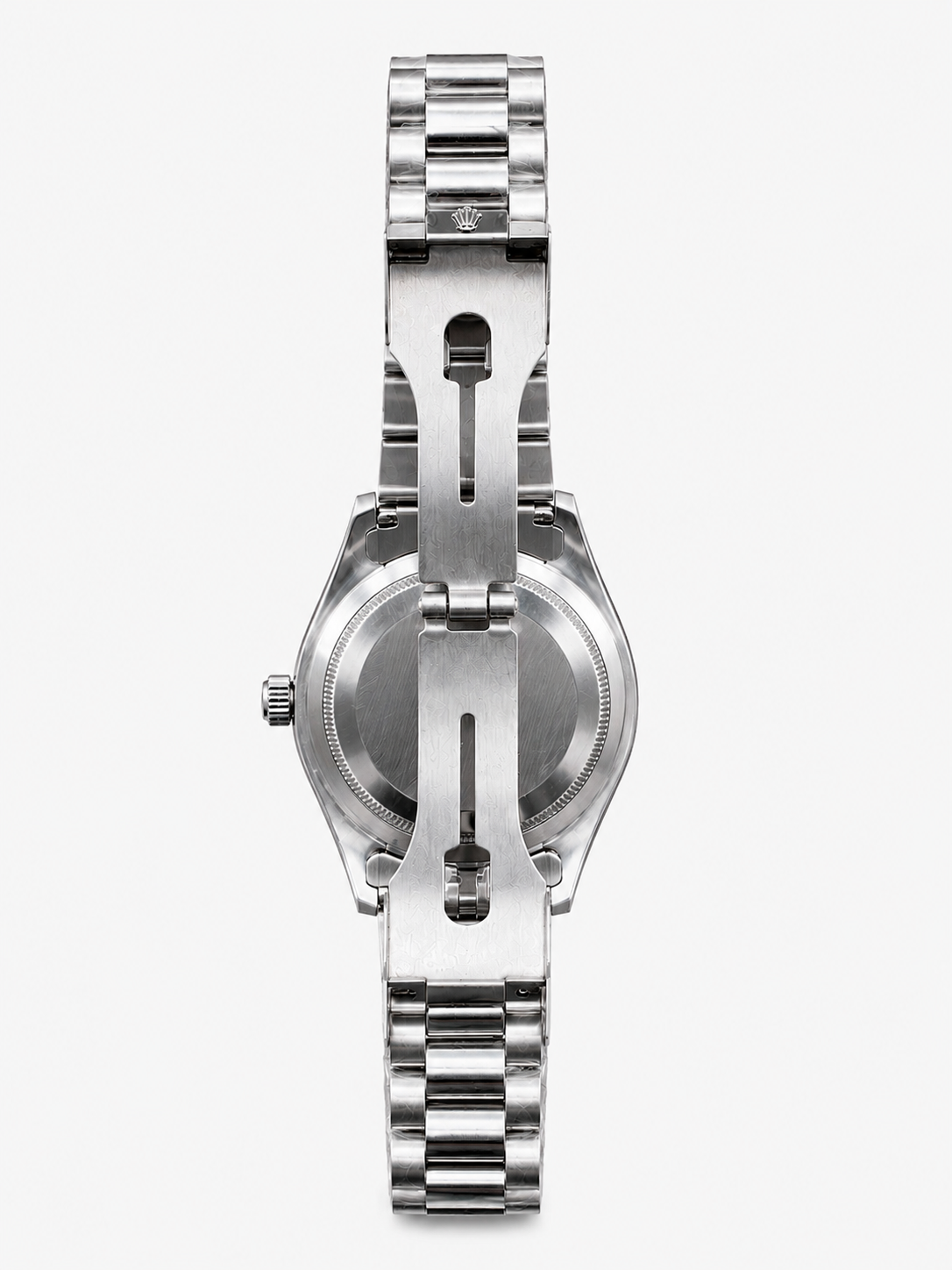 Classic Blue Dial Men's Stainless Steel Watch