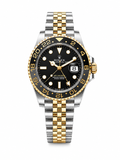 Classic Black Dial Gold Accent Watch