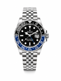 Classic Silver & Black Men's Watch