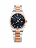 Tissot PRX Style Rose Gold & Silver Watch