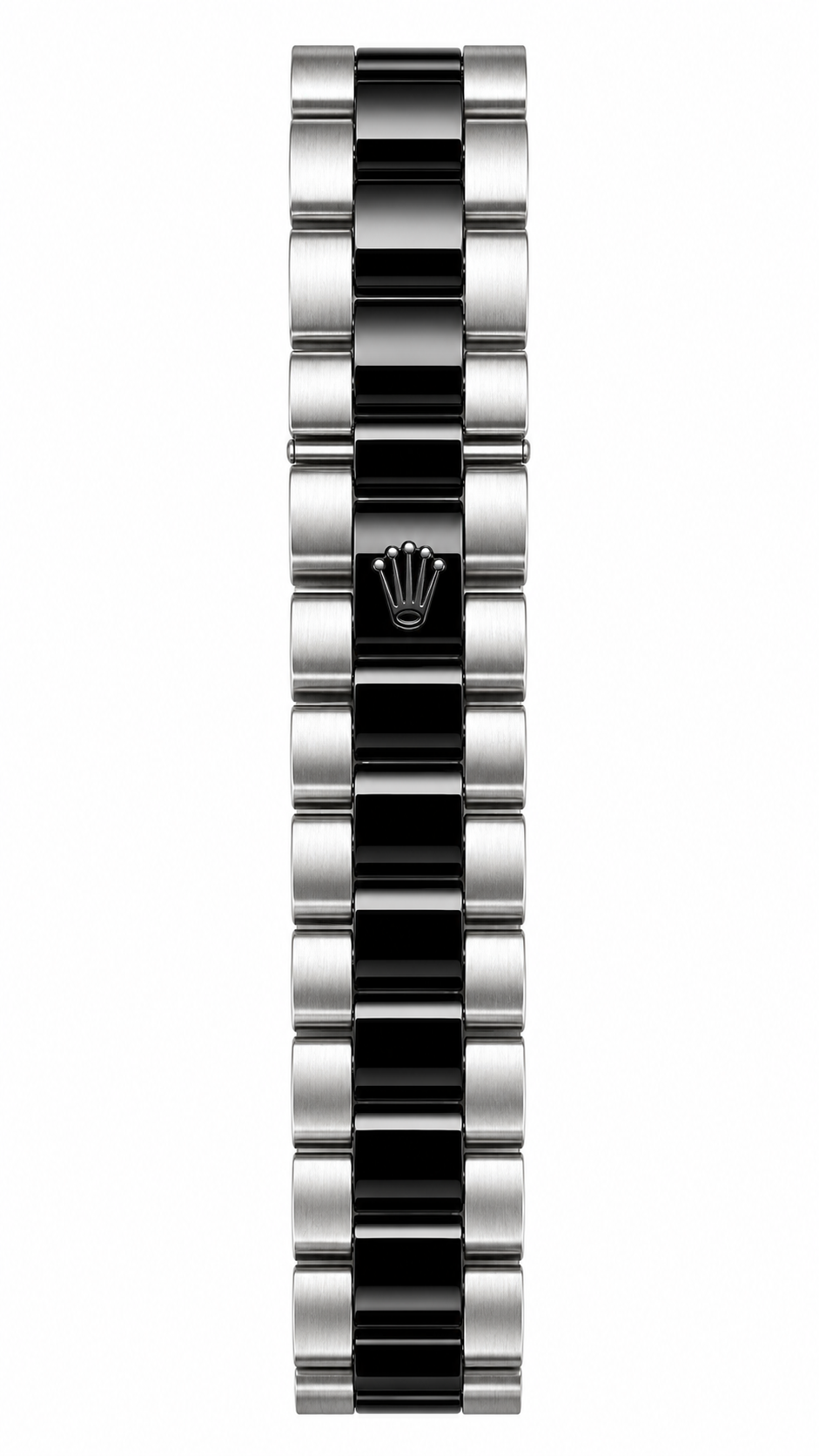 Men’s Black & Silver Stainless Steel Datejust Watch