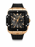 Men’s Luxury Black & Rose Gold  Watch