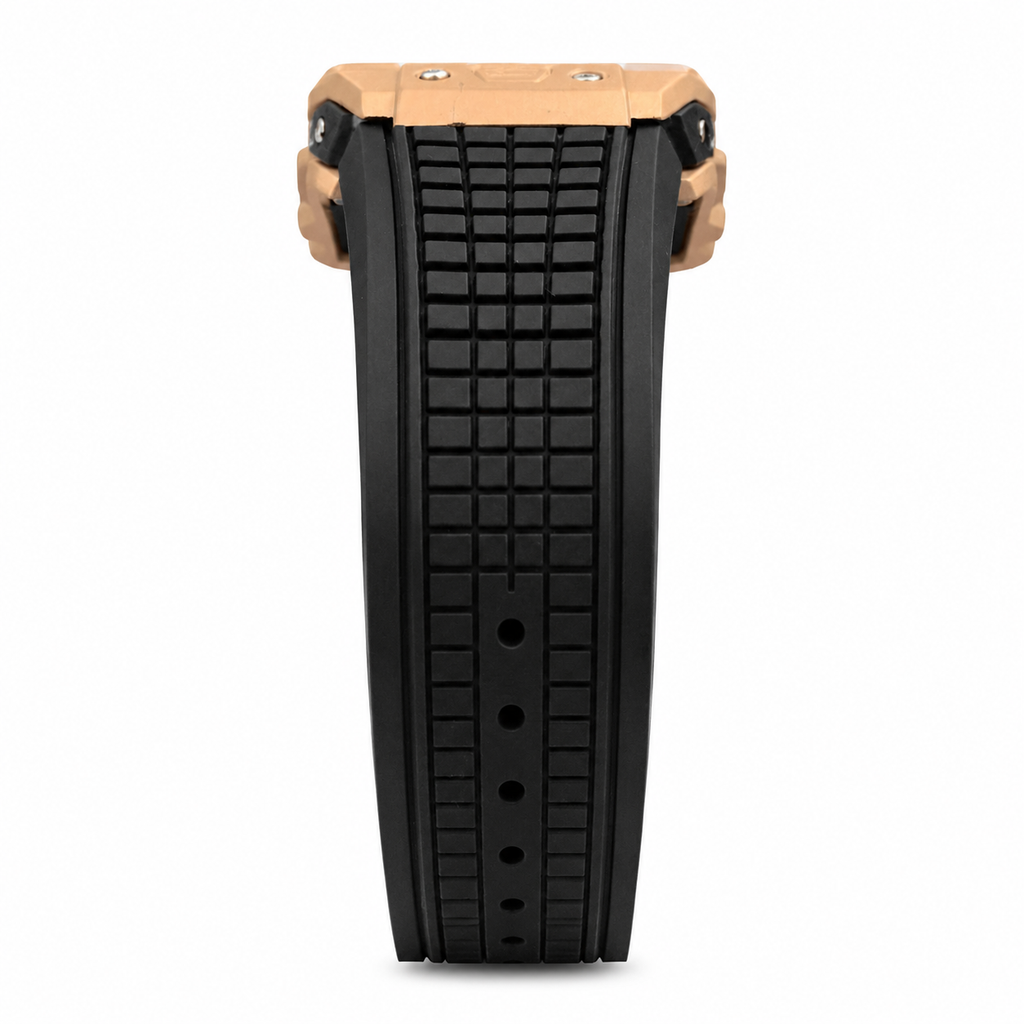 Men’s Luxury Black & Rose Gold  Watch