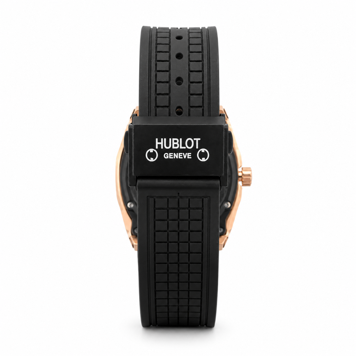 Men’s Luxury Black & Rose Gold  Watch