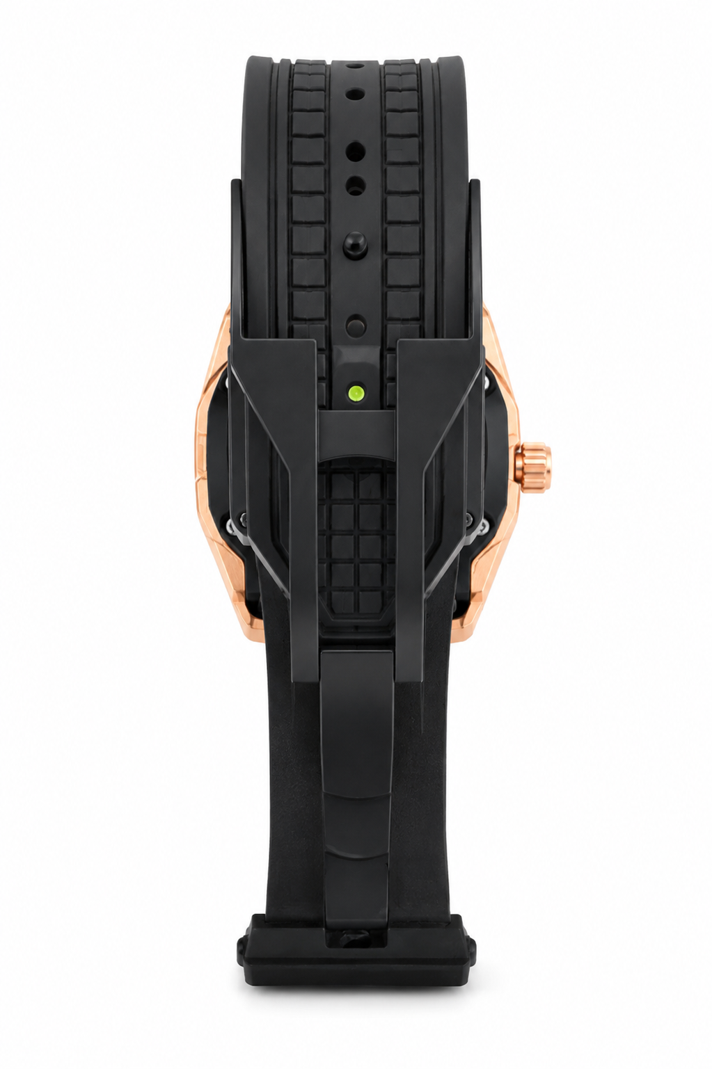 Men’s Luxury Black & Rose Gold  Watch