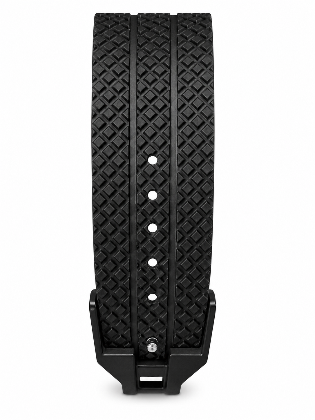 Men’s Watch with Carbon Fiber Dial & Textured Rubber Strap