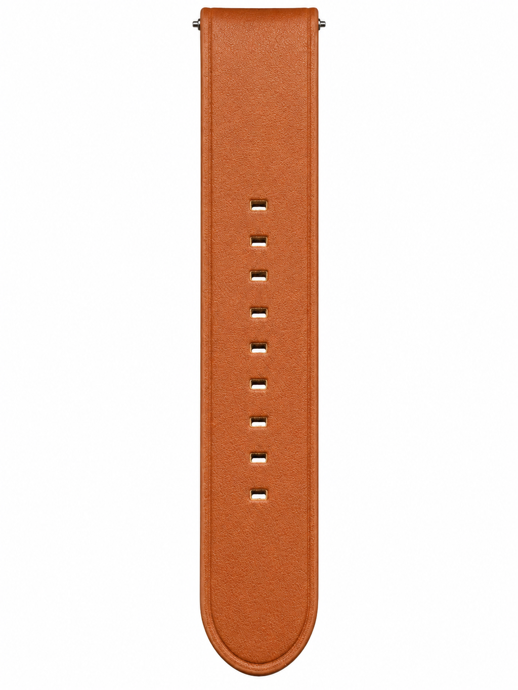 TOMI Men’s Classic Watch – White Dial, Silver Case & Tan Leather Strap