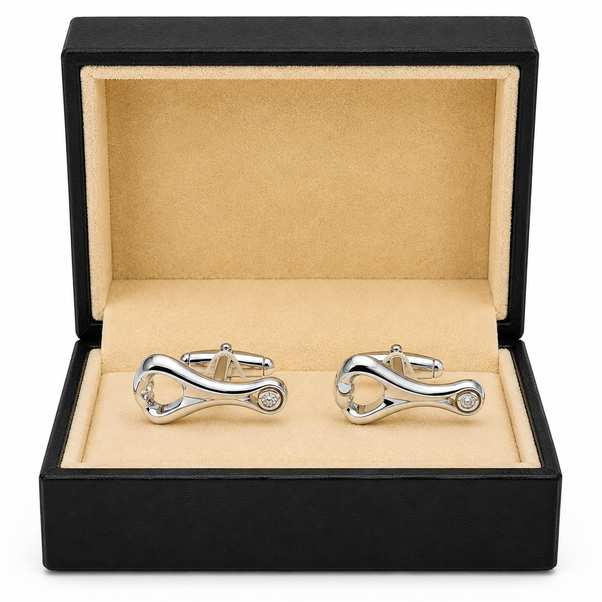 Silver & Gold Modern Cufflinks