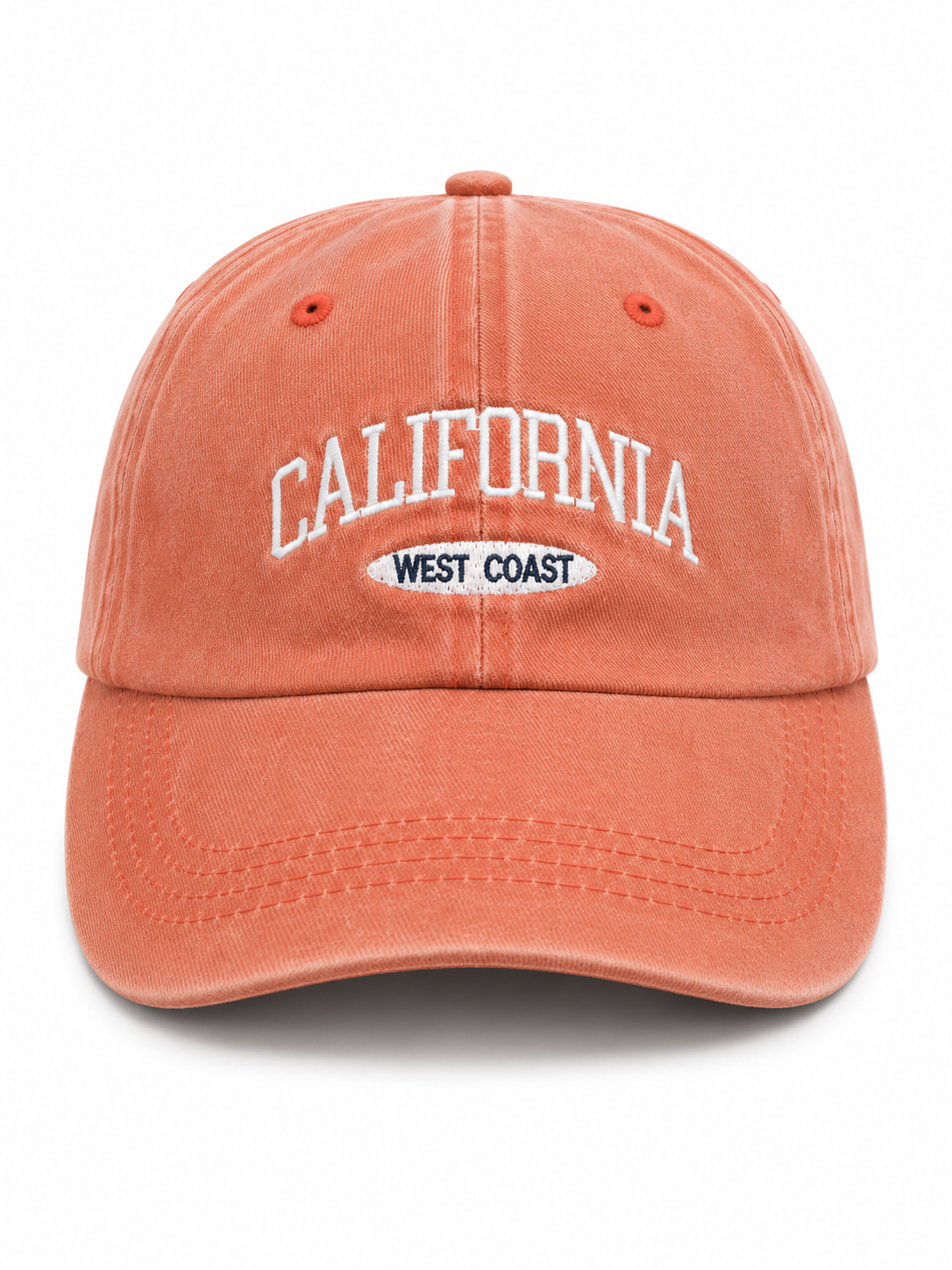 Vintage Washed Coral Cap – California West Coast