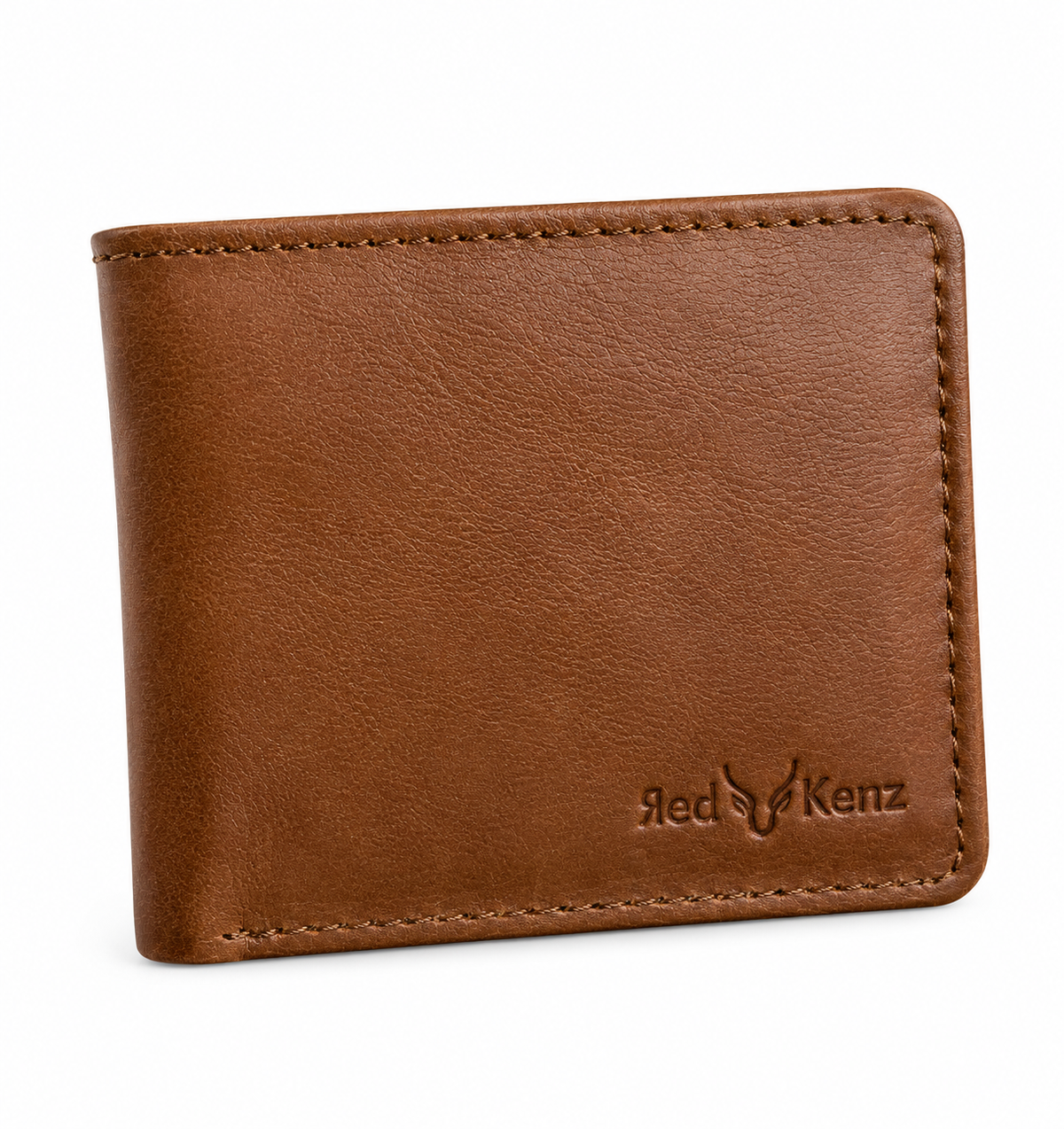 Men’s Classic Leather Bifold Wallet – Brown