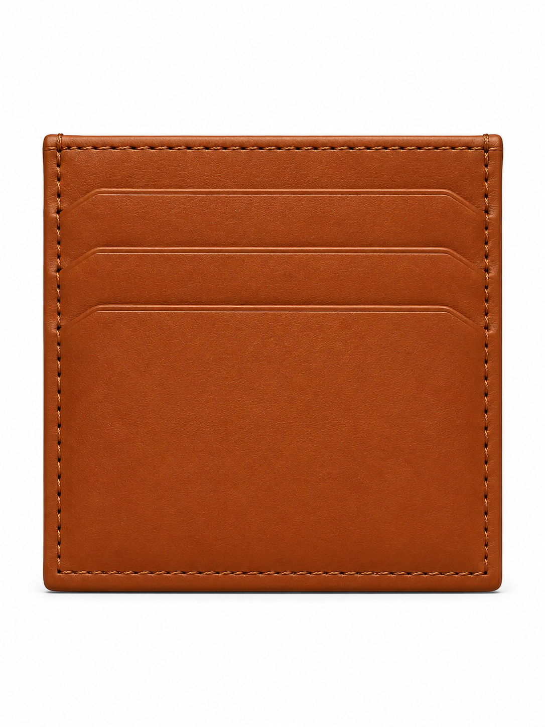 Men’s Leather Card Holder – Slim Minimalist Wallet with 3 Card Slots