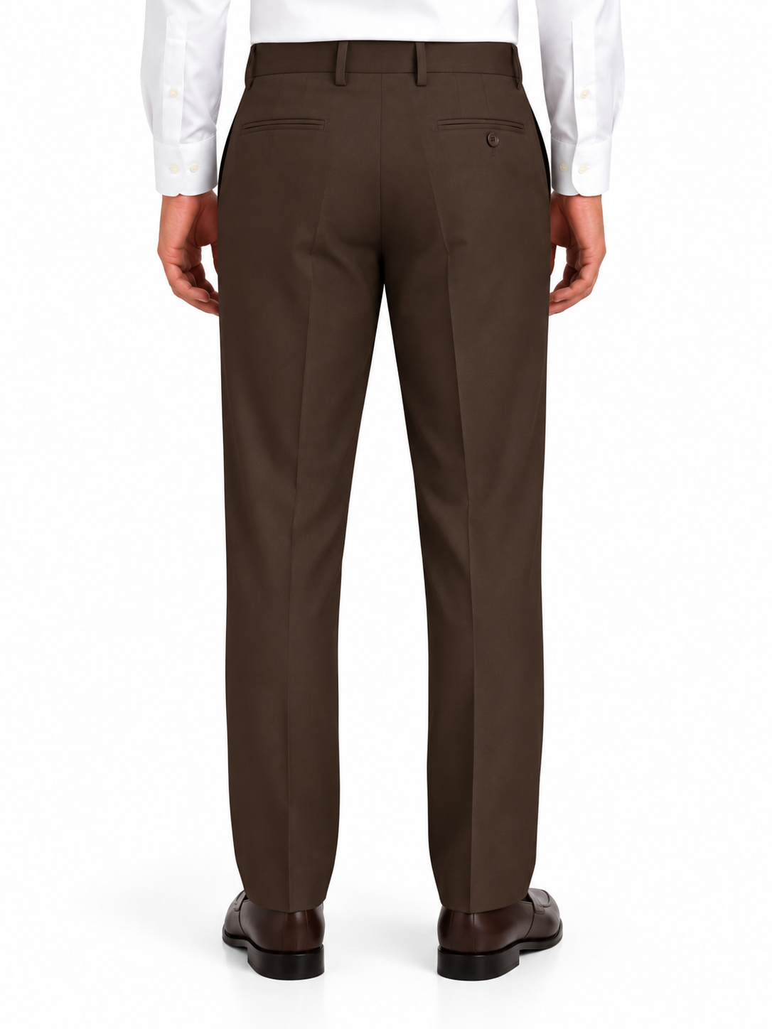 Men’s Classic Brown Dress Pants