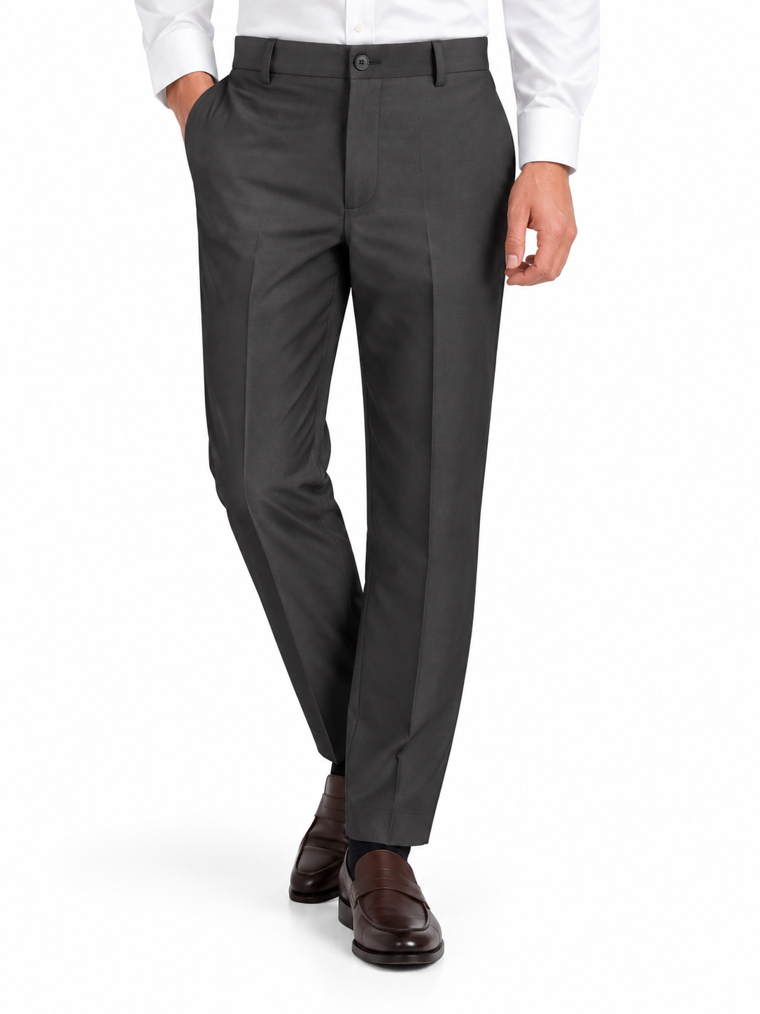 Men’s Classic Grey Dress Pants