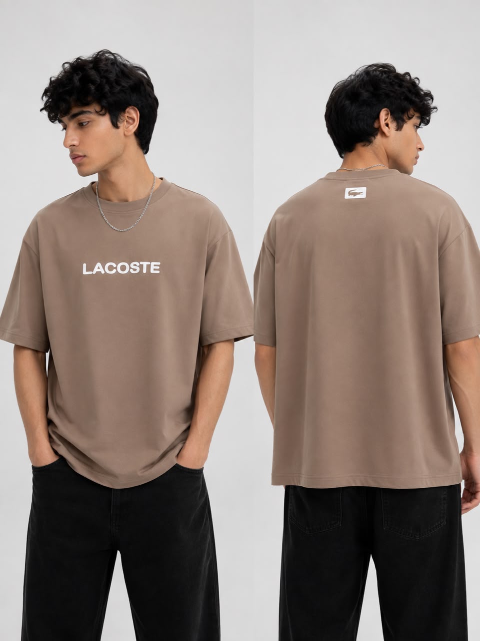 Baggy drop shoulders t-shirt