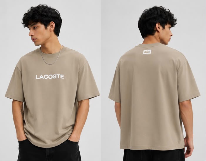 Baggy drop shoulders t-shirt