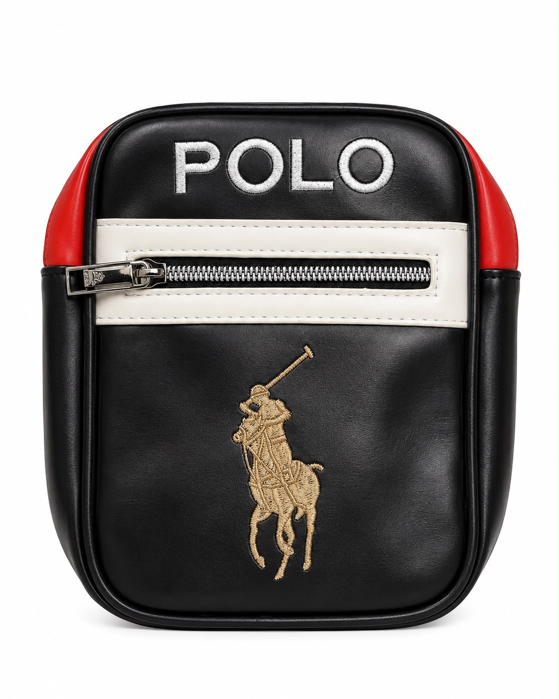 Men’s Polo Style Crossbody Shoulder Bag