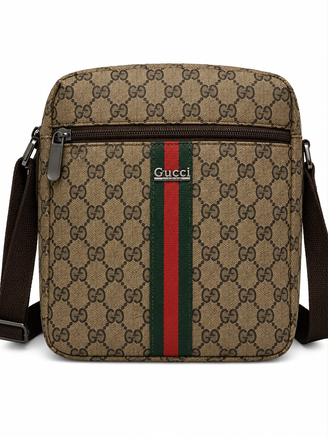 Men’s Designer-Style Crossbody Shoulder Bag