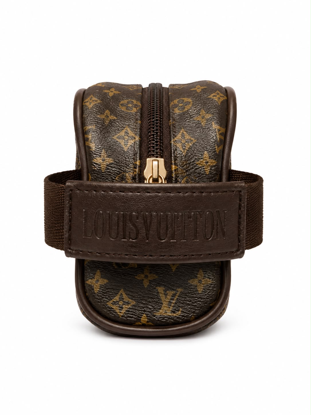 Men’s Designer-Style Monogram Crossbody Bag
