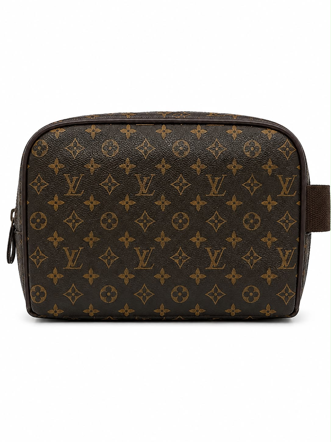 Men’s Designer-Style Monogram Crossbody Bag