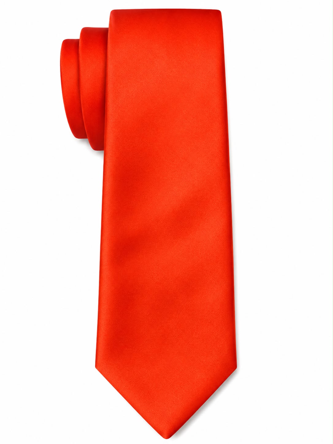 Men’s Solid Satin Necktie
