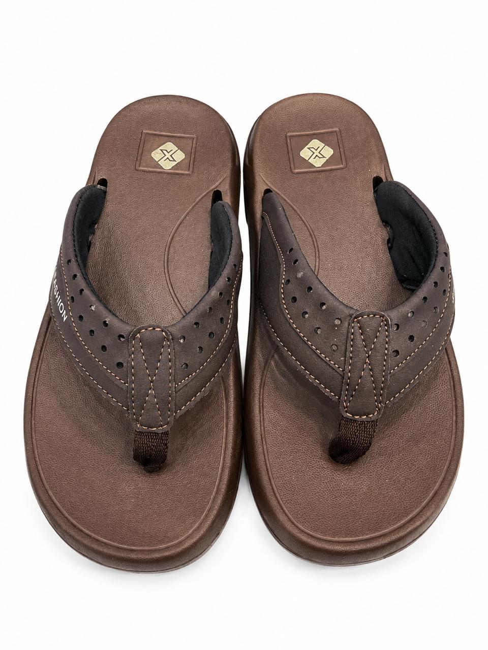 Men’s Casual Comfort Flip Flops – Soft Strap Thong Sandals with Cushioned Sole