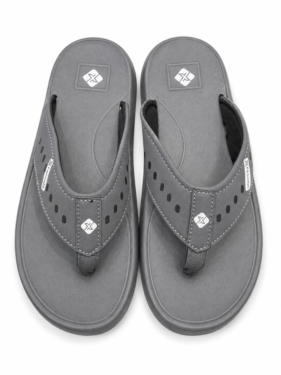Men’s Casual Comfort Flip Flops – Soft Strap Thong Sandals with Cushioned Sole