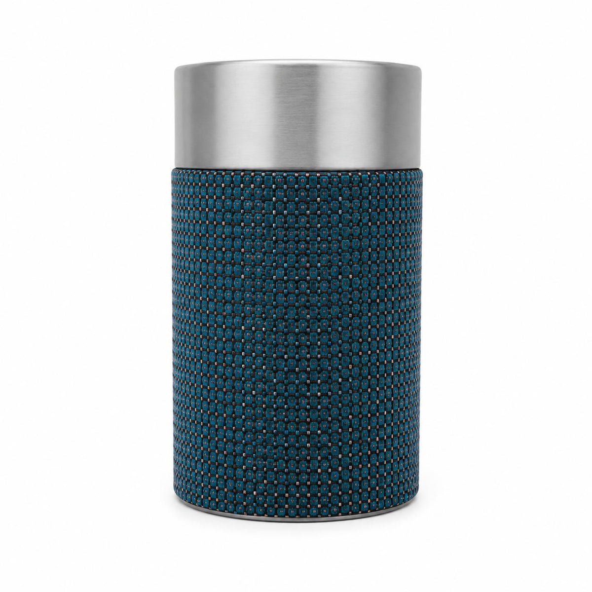Men’s Blue Necktie & Accessories Set – Textured Formal Tie with Matching Pocket Square & Cufflinks