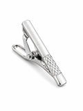Men’s Silver Brushed Tie Clip
