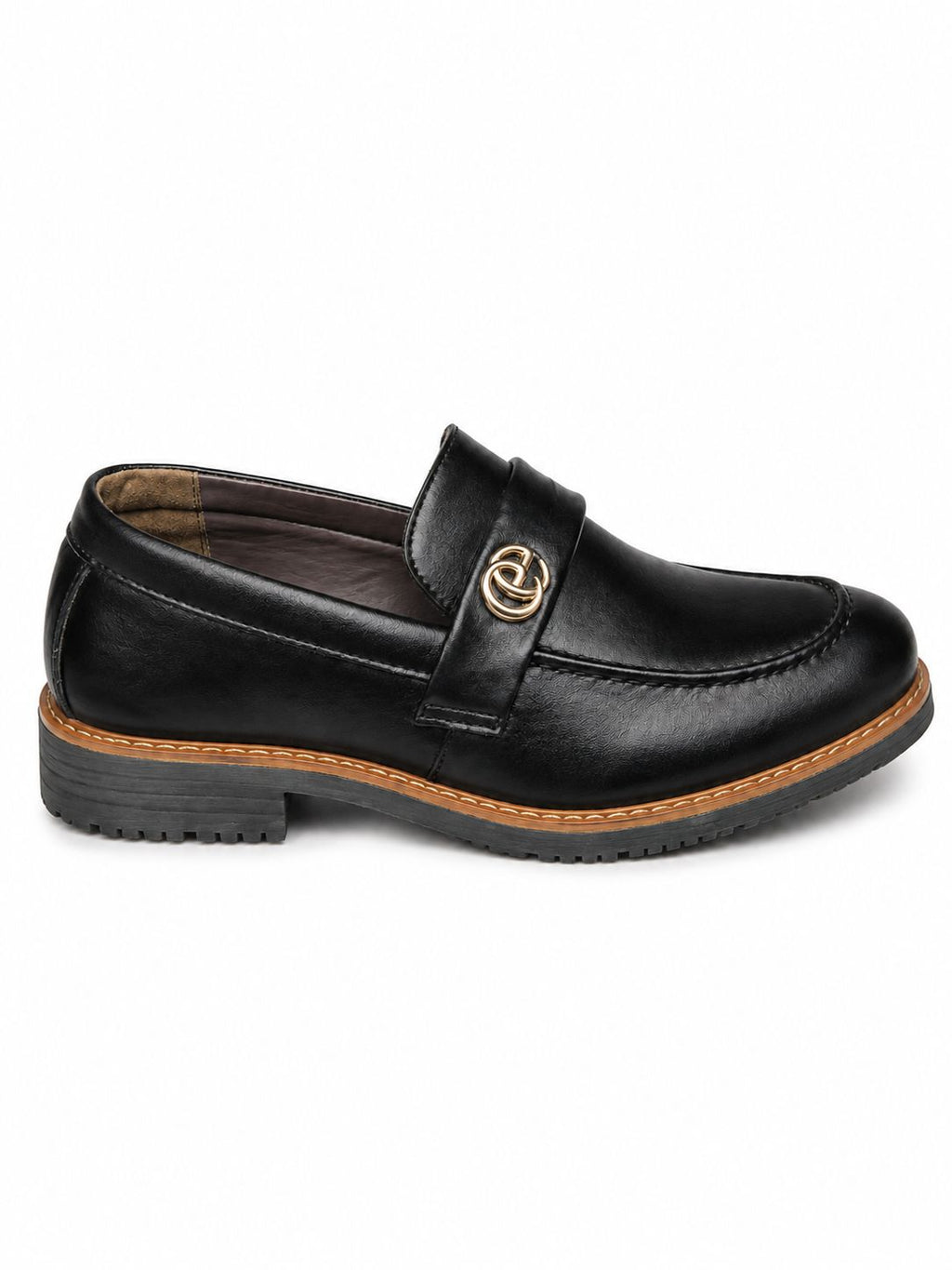 Men’s Black & Brown Loafers