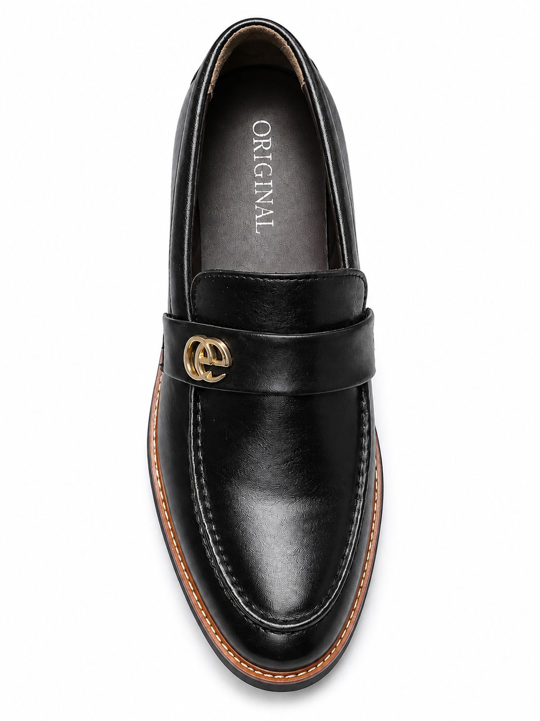 Men’s Black & Brown Loafers