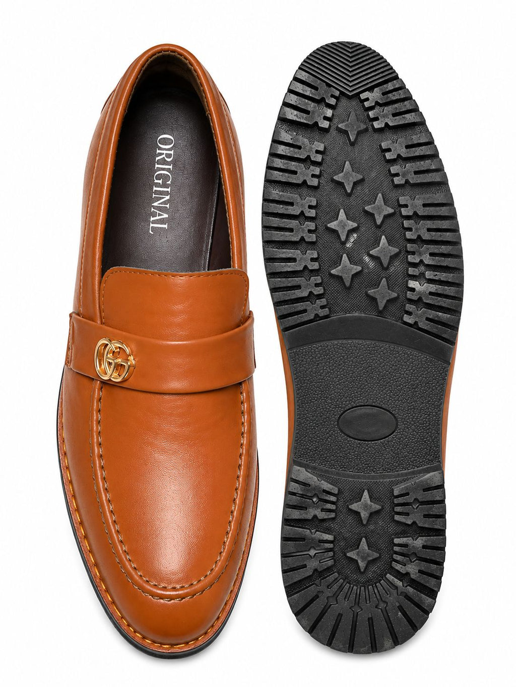 Men’s Black & Brown Loafers