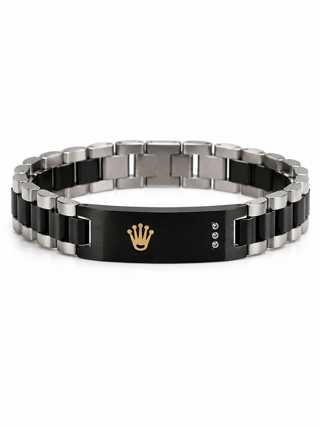 Luxury Crown Link Bracelet