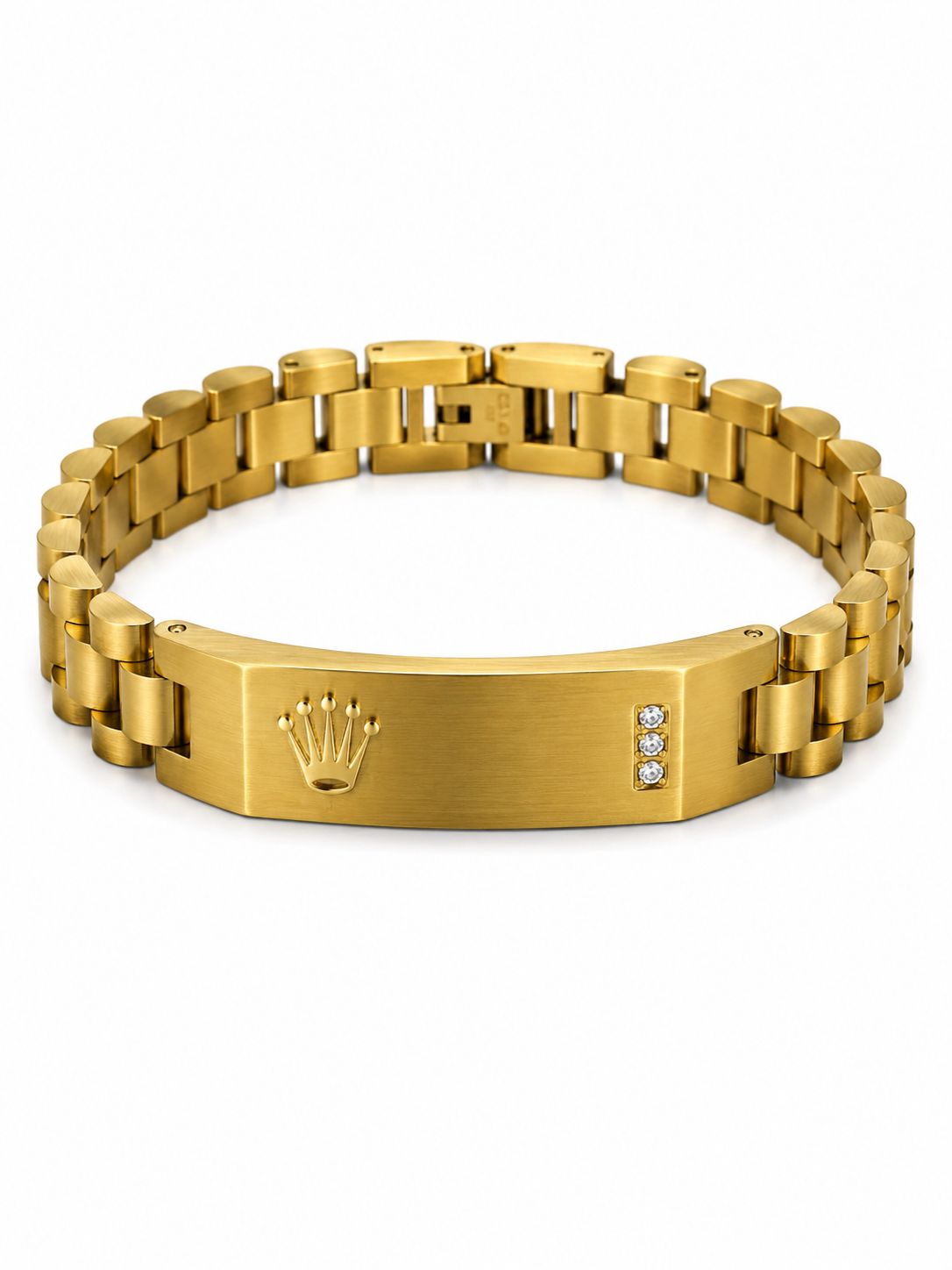 Luxury Crown Link Bracelet