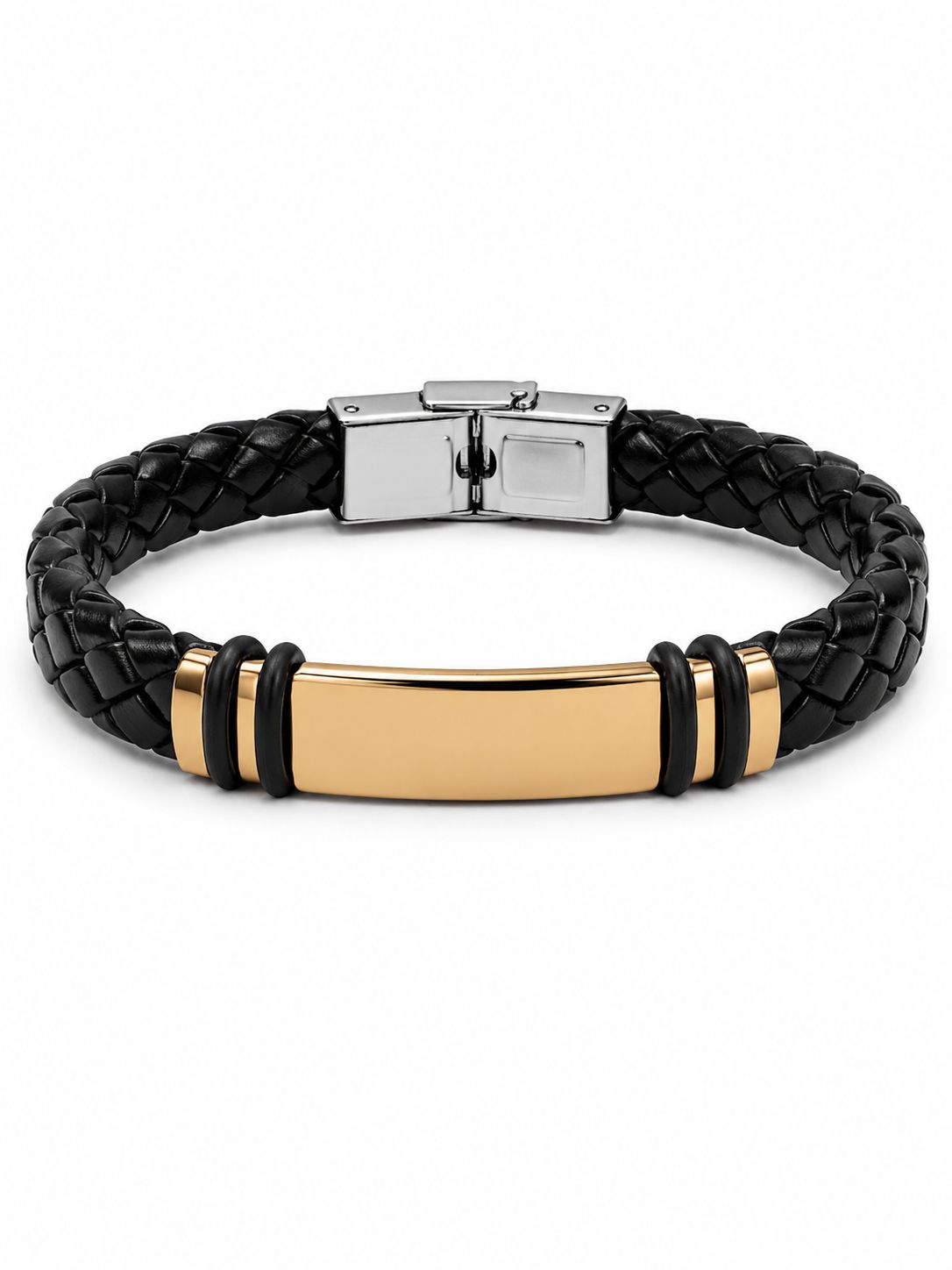 Men’s Braided Leather Bracelet
