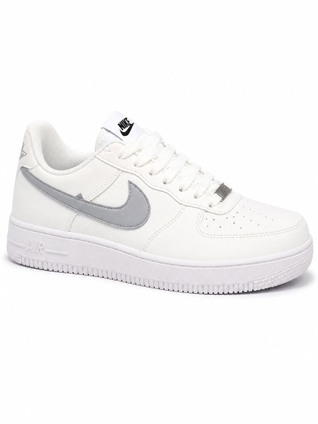 Nike Air Force 1 Men’s White & Grey Sneakers