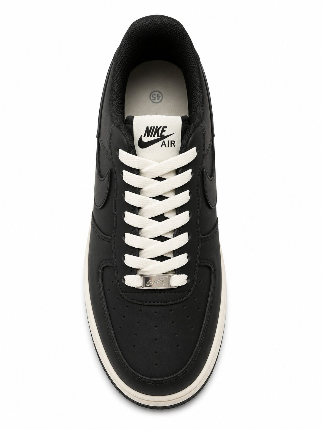 Nike Air Force 1 Men’s Black & White Sneakers